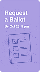 Request a ballot