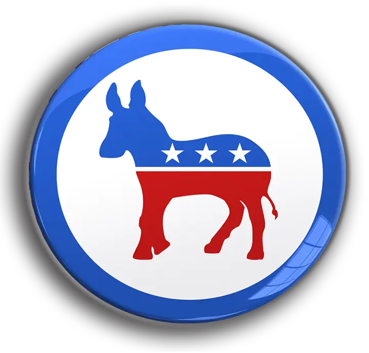 democrat button
