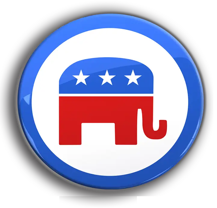 republican button