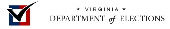 Virginia Department of Elections logo